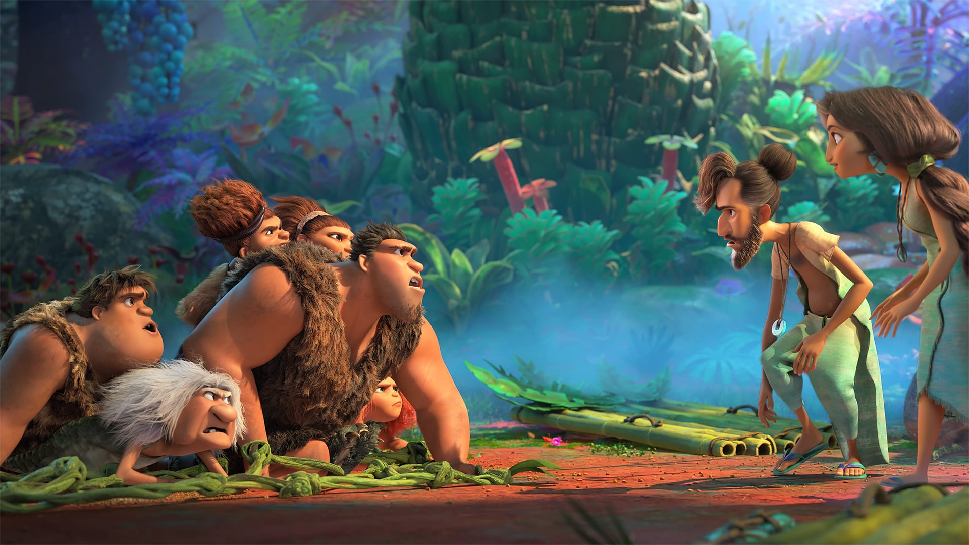 دانلود انیمیشن غارنشینان 2 دوبله فارسی The Croods: A New Age 2020
