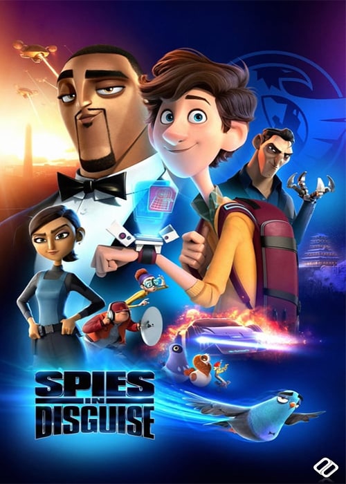 دانلود انیمیشن جاسوسان نامحسوس دوبله فارسی Spies in Disguise 2019