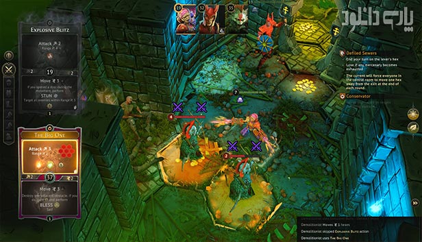 دانلود بازی Gloomhaven Jaws of the Lion برای کامپیوتر - نسخه FLT