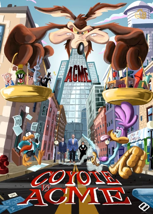 دانلود انیمیشن کایوت در برابر اکمی دوبله فارسی Coyote v. Acme 2023
