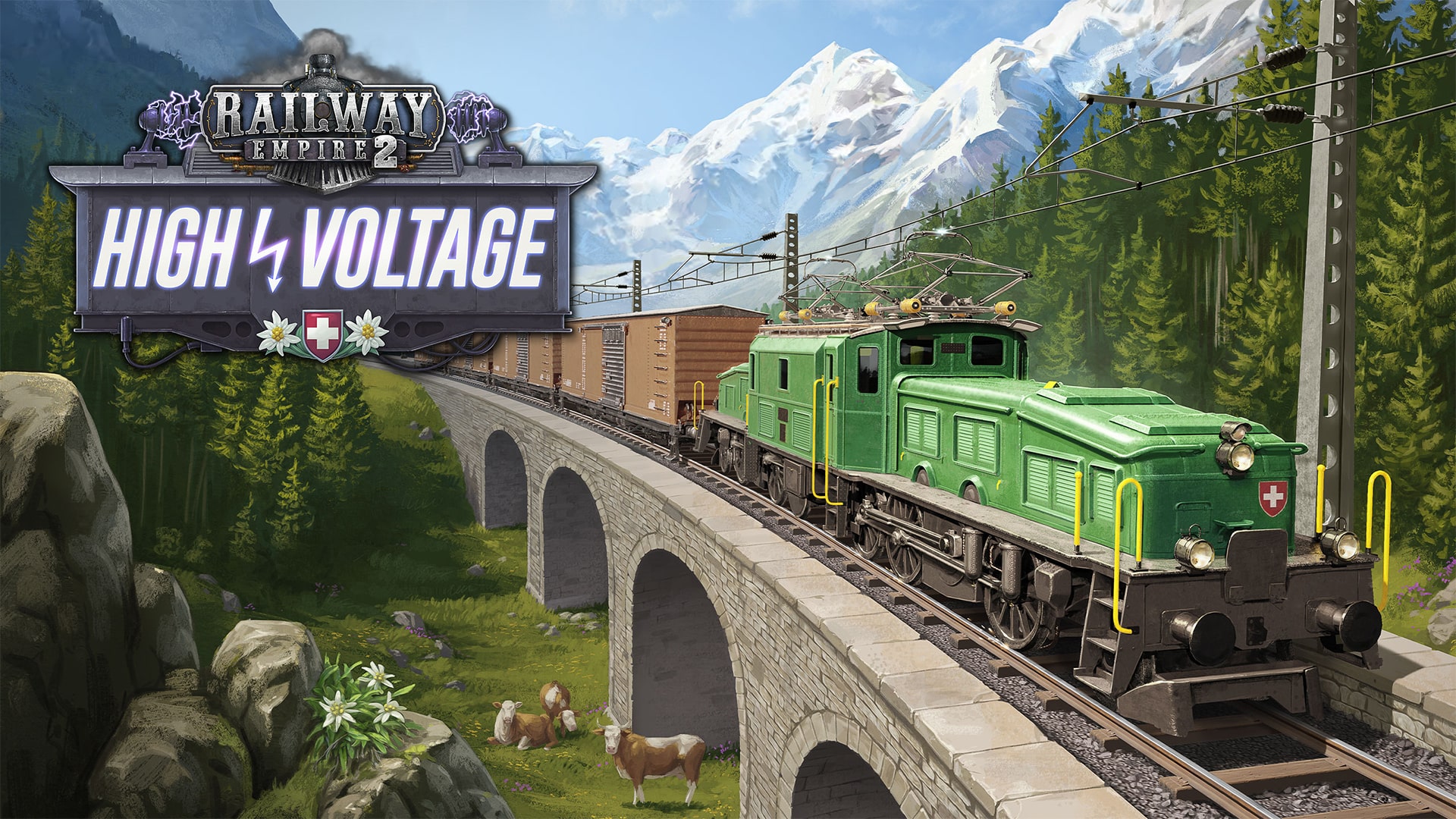 دانلود بازی Railway Empire 2 High Voltage برای PC - نسخه RUNE