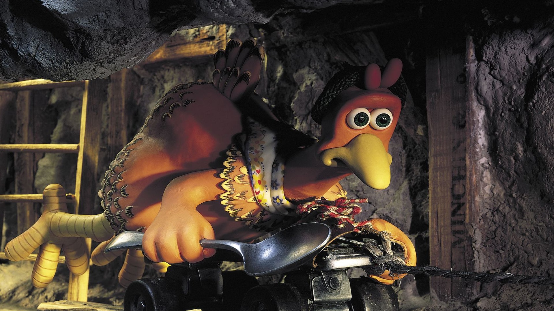 87. انیمیشن Chicken Run (2000)
