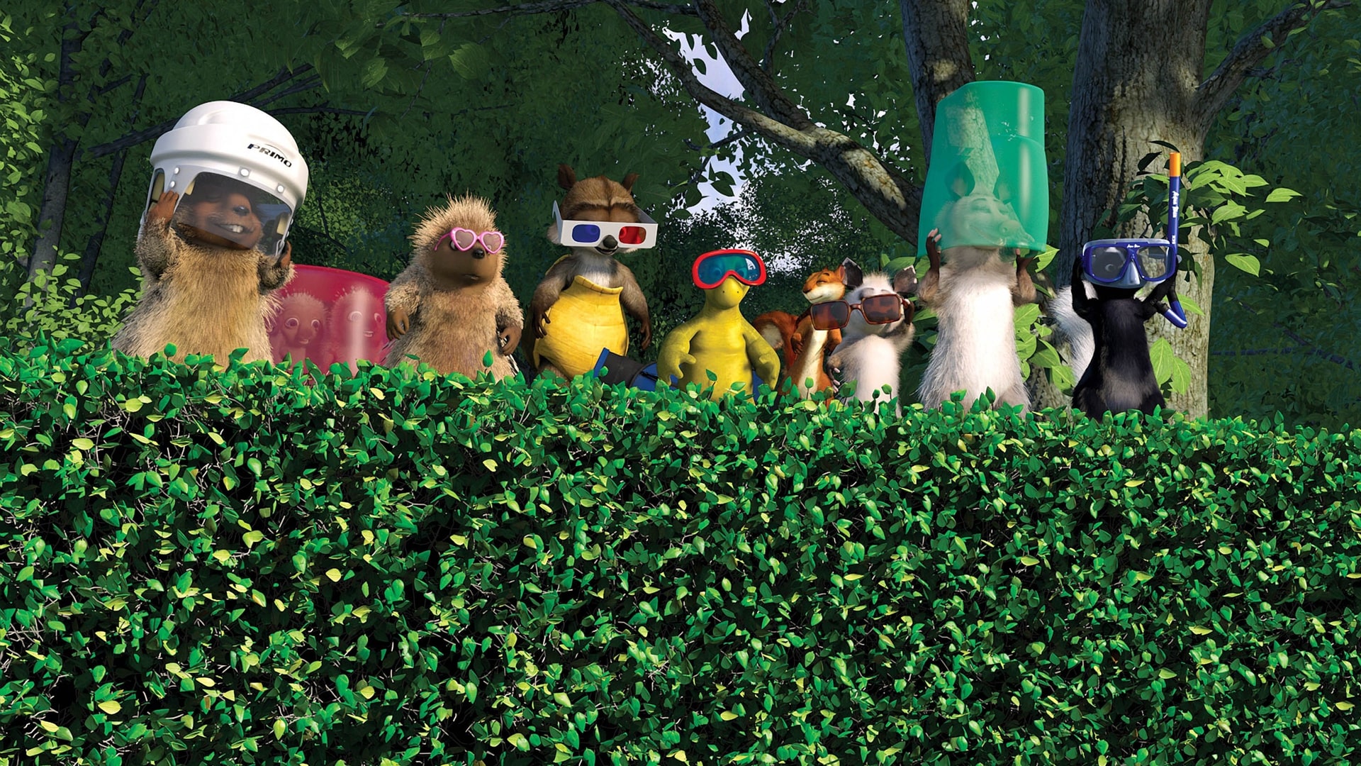 103. انیمیشن Over the Hedge (2006)