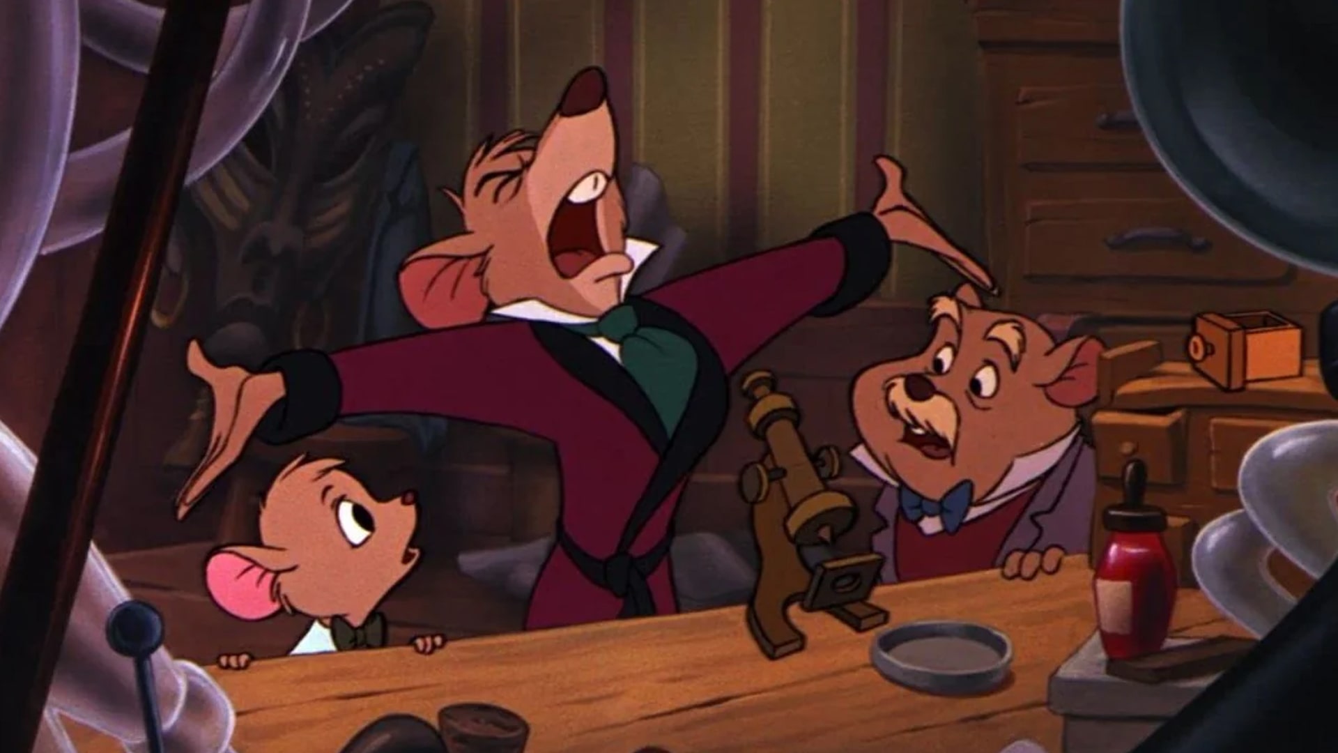 انیمیشن The Great Mouse Detective (1986)