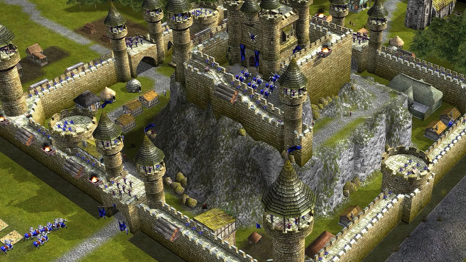 30. بازی Stronghold Legends (افسانه‌های قلعه)