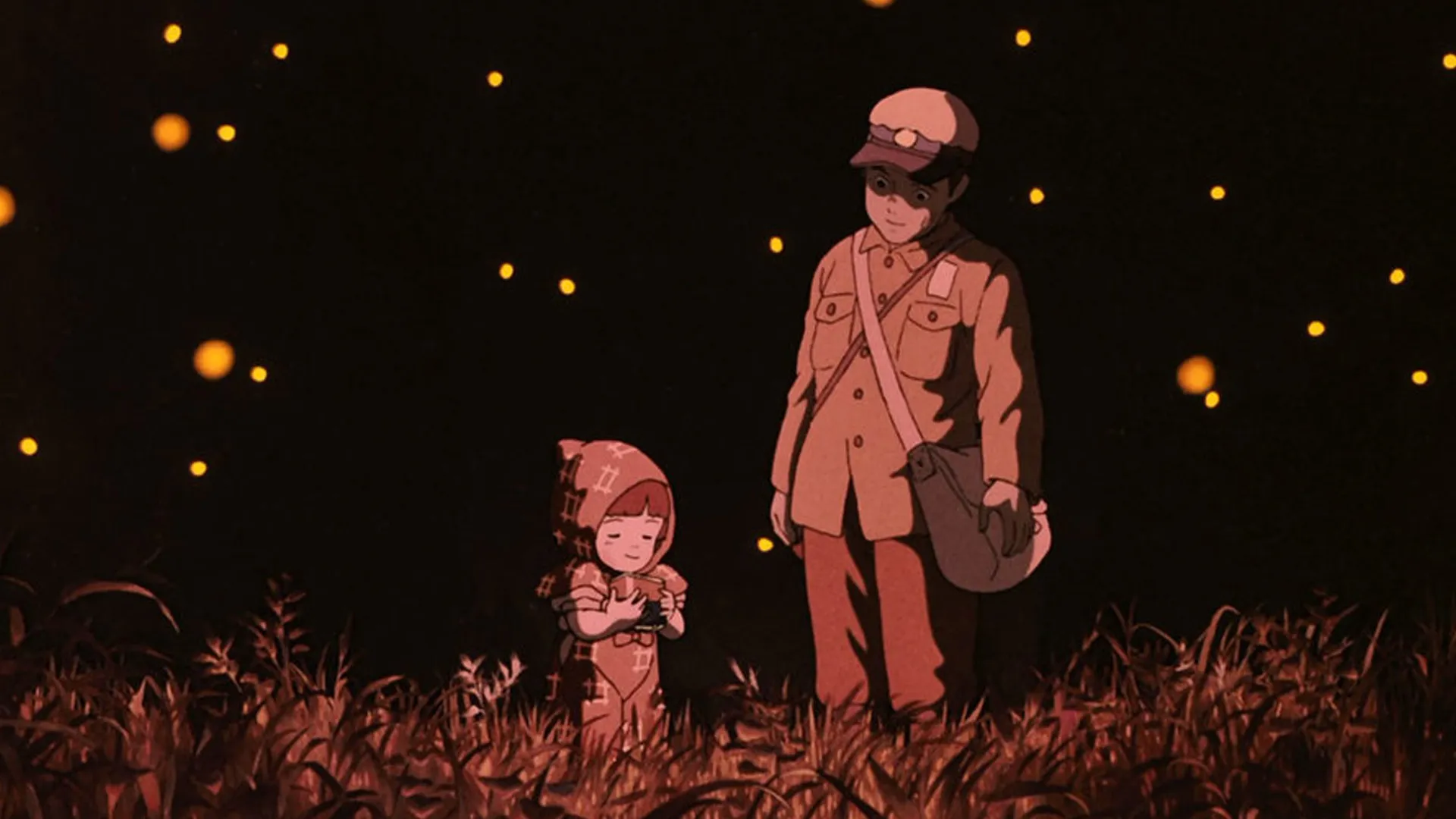 9. انیمیشن Grave of the Fireflies (1988)