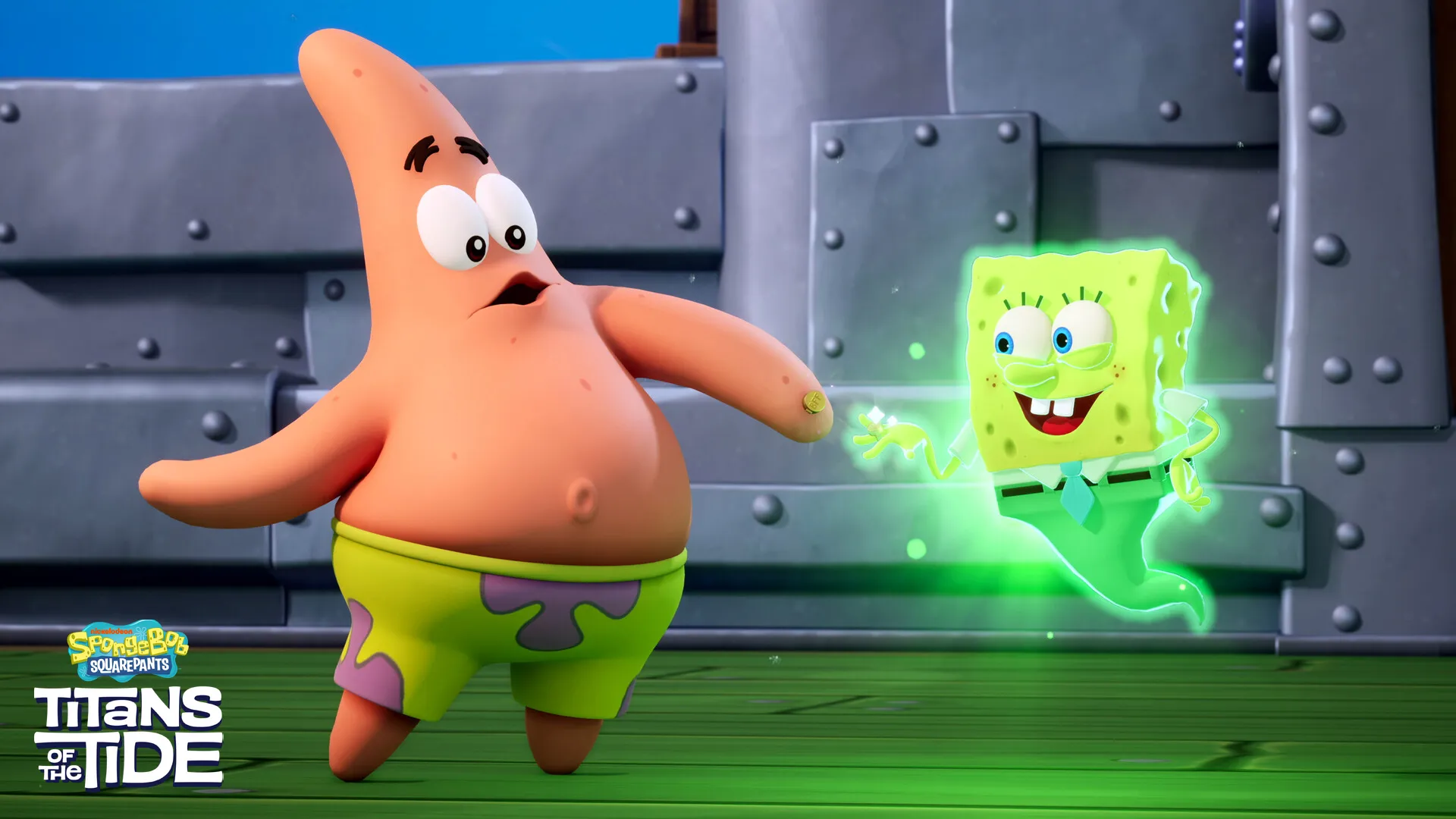 بازی SpongeBob SquarePants Titans of the Tide pc