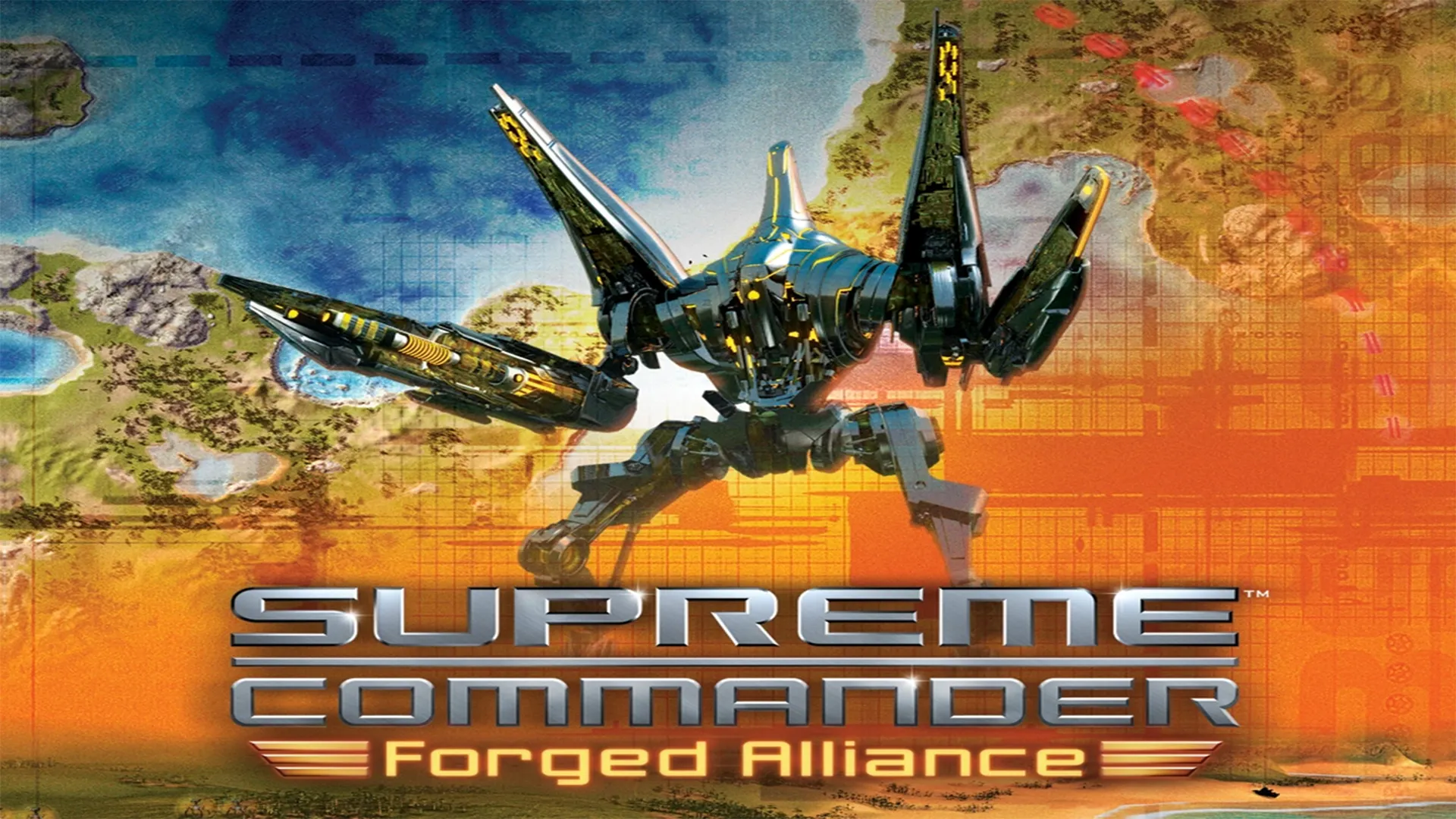 بازی Supreme Commander: Forged Alliance pc