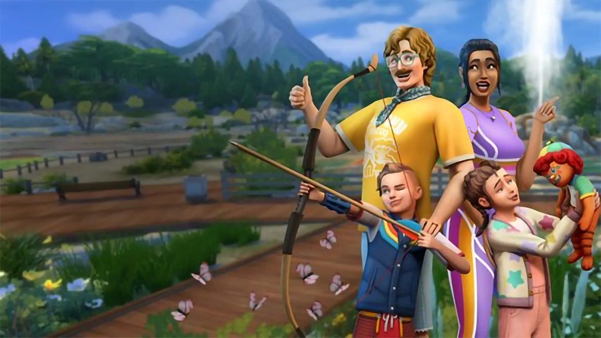 بازی The Sims 4 Adventure Awaits Expansion Pack pc