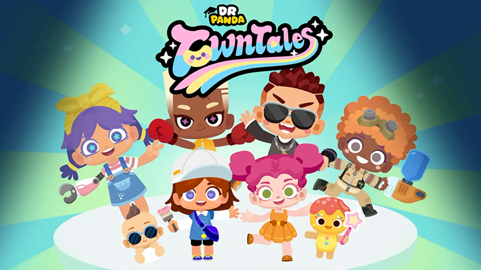 24. بازی Dr. Panda Town
