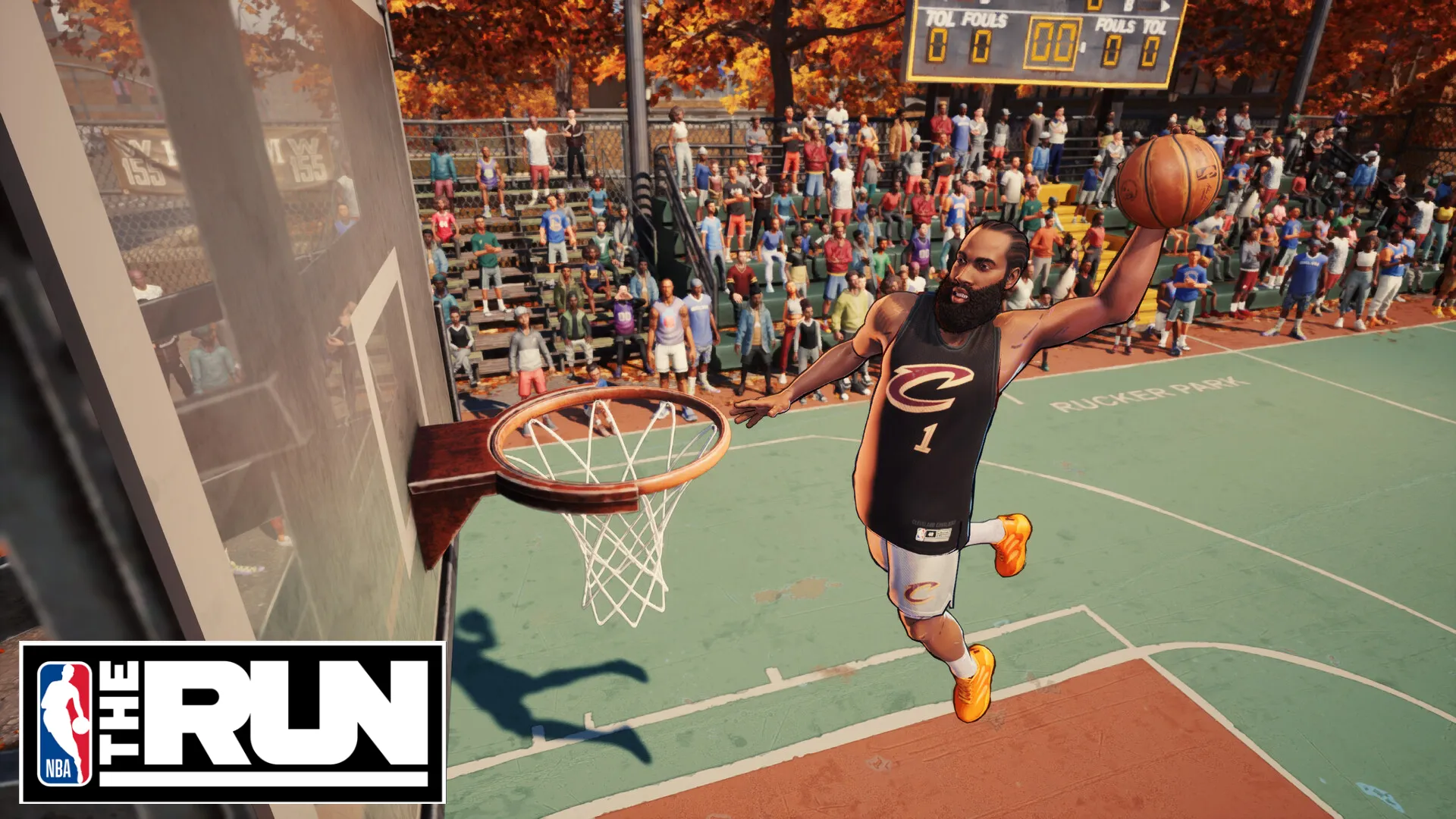 بازی NBA THE RUN