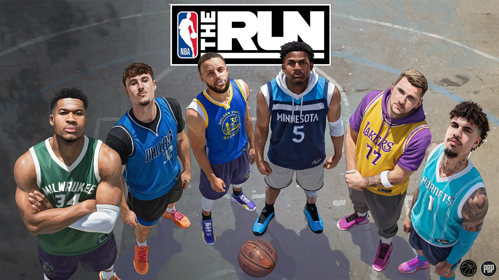 بازی NBA THE RUN